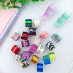 Kit Fita Adesiva Decorada Washi Tape com 20 Modelos Sortidos e 2 Dispensers 12 mm x 2,5 m - Importado