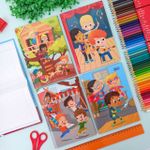 Caderno 1/4 Capa Dura Sapeca 14 x 20 cm 96 Folhas - Tilibra