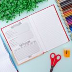 Caderno 1/4 Capa Dura Sapeca 14 x 20 cm 96 Folhas - Tilibra