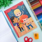 Caderno 1/4 Capa Dura Sapeca 14 x 20 cm 96 Folhas - Tilibra