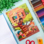 Caderno 1/4 Capa Dura Sapeca 14 x 20 cm 96 Folhas - Tilibra
