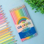Lápis de Cor Tom Pastel 12 Cores Criatic - Cis
