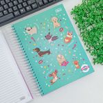 Caderno Universitário Pepper 16 Matérias 256 Folhas - Tilibra