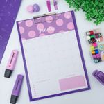 Calendário Prancheta Signos 12 Folhas - DAC