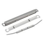 Grampo Trilho de Metal Para Pastas Com 50 Unidades - Yins