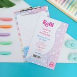 Refil para Prancheta de Anotações Enjoy com 24 Folhas 13,5 x 21,5 cm - DAC