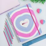 Caderno Universitário Smart Milky 10 Divisórias 80 Folhas - DAC