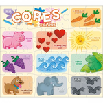 Quebra Cabeça 24 Peças Vogais / Numerais / Cores - Tilibra