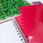 Caderno Universitário Smart Hello Cereja 10 Divisórias 80 Folhas - DAC