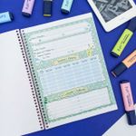 Caderno Espiral Capa Dura Universitário 1 Matéria Sweet Care 20 x 27,5 cm 80 Folhas - São Domingos
