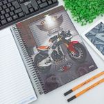 Caderno Universitário 20m 320 Folhas MOTOS - São Domingos