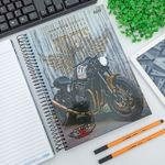 Caderno Universitário 20m 320 Folhas MOTOS - São Domingos