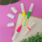 Mini Marca Texto Neon Lunix - Tilibra