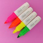 Mini Marca Texto Neon Lunix - Tilibra