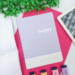 Caderno 1/4 Happy Grampeado 15 x 20,8 cm 32 Folhas - Tilibra