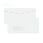 Kit's Envelope Branco Ofício com Janela 114x229mm 75g - Foroni
