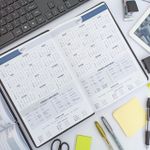 Agenda Anual Costurada Magnum 2023 192 Folhas - São Domingos