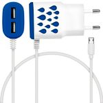 Carregador Tomada Com Cabo MicroUSB V8 - MBtech