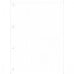Refil Pontilhado Tamanho Universitário 20 x 27,5 cm Compatível com Fichário Universitário 80 Folhas Pontilhadas - Tilibra