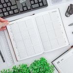 Agenda Permanente Marrom 168 Folhas 13,4 x 19 cm - Dac