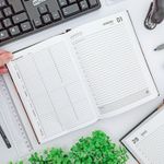 Agenda Permanente Marrom 168 Folhas 13,4 x 19 cm - Dac