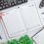 Agenda Permanente Marrom 168 Folhas 13,4 x 19 cm - Dac
