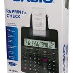 Calculadora de Impressão Casio HR-100RC-BK Preta