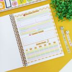 Caderno Espiral Capa Dura Universitário 1 Matérias Fru Fru 20 x 27,5 cm 80 Folhas - São Domingos