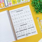 Caderno Espiral Capa Dura Universitário 1 Matérias Fru Fru 20 x 27,5 cm 80 Folhas - São Domingos