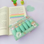 Caneta Marca Texto Cactos 6 Cores - Importado