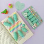 Caneta Marca Texto Cactos 6 Cores - Importado