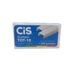 Grampo TOT-10  Galvanizado com 1000 Unidades - Cis