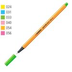 Caneta Point 88 Tons Neon - Stabilo