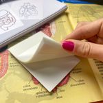 Bloco Adesivo Transparente 75 x 75 mm 50 Folhas - Importado