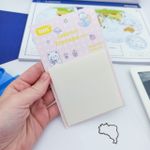 Bloco Adesivo Transparente 75 x 75 mm 50 Folhas - Importado