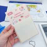 Bloco Adesivo Transparente 75 x 75 mm 50 Folhas - Importado