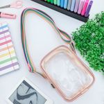 Bolsa De Ombro Shoulder Bag Rose Cristal - Fizz