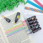 Caneta Marca Texto Planetas 6 Cores Neon