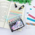 Caneta Marca Texto Planetas 6 Cores Neon