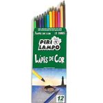 Lápis de Cor 12 Cores Pirilampo - Ecole