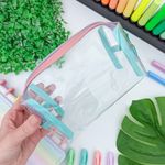 Estojo / Necessaire Retangular Cristal Candy Tiffany - Fizz