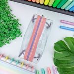 Estojo / Necessaire Retangular Cristal Candy - Fizz