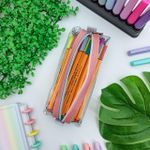 Estojo Escolar Simples Médio Cristal Candy - Fizz