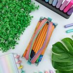 Estojo Escolar Simples Médio Cristal Candy - Fizz