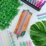 Estojo Escolar Simples Médio Cristal Candy - Fizz