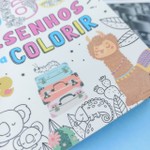 Livro 365 Desenhos Para Colorir Brasileitura Crianças Filhos