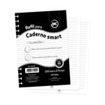Refil para Caderno Smart Tamanho Universitário Capa Preta - DAC