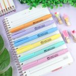 Caneta Marca Texto Grifpen Tons Pastel (Amarelo, Azul, Laranja, Rosa, Roxo e Verde) - Faber-Castell