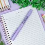 Caneta Marca Texto Grifpen Tons Pastel (Amarelo, Azul, Laranja, Rosa, Roxo e Verde) - Faber-Castell
