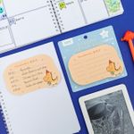 Bloco Adesivo Dinos Memo Pad 120 x 80 mm 60 folhas - Importado